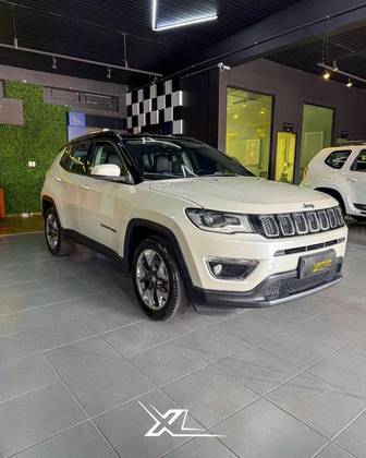 JEEP COMPASS 2.0 16V FLEX LIMITED AUTOMÁTICO JEEP COMPASS 2.0 16V FLEX LIMITED AUTOMÁTICO